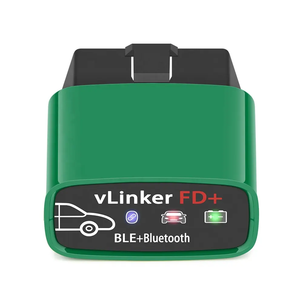 Vgate vLinker FD + OBD2 Scanner ELM327 V 2.2 Auto Diagnostic Tool Kompatibel für MS-CAN