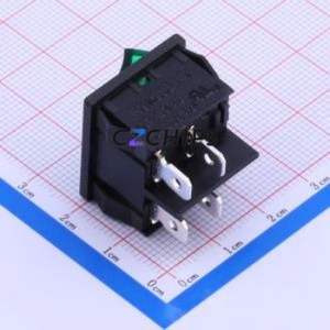 MR4-210-C5L-BG Rocker Switch Through hole Component (THT) Switch - Product Image 2