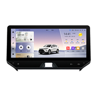 Autoradio Android 14 12,3 pouces avec puce UIS7865 8 cœurs, 4+64 Go, Carplay sans fil, DSP, GPS panoramique 360° pour Toyota Harrier Venza 2022