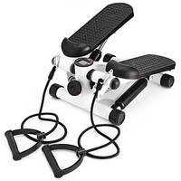 Stepper multifonctionnel pour gymnastique à domicile Mini Twist Stepper Fitness Aerobic Stepper Nordic Walking Machine avec bandes de résistance