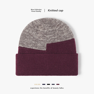 Nouveautés : Bonnet personnalisé épais, hypoallergénique, style color block, vintage, tendance <span class=keywords><strong>golf</strong></span>, Y2K, pour l'extérieur - Product Image 1
