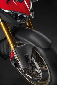 Garde-boue avant en fibre de carbone, tissage sergé brillant pour moto Ducati Panigale 899 959 1199 1299 - Product Image 3