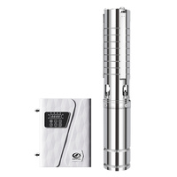 Pompe solaire hybride DC THE Hot, pompe solaire de surface à alimentation DC