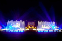 Fontaine musicale carrée LISHI EPC : Conception et construction intégrées de l'installation aquatique pour place publique – Vente en gros OEM personnalisée