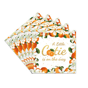YOUNIKE Little Cutie – Ensemble de décoration de fête pour bébé, nappes, assiettes et vaisselle jetables, fournitures pour fête d'anniversaire et premier anniversaire - Product Image 3