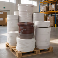 Bande de bordure de meubles en PVC/ABS de haute qualité, couleur unie, 3 mm, écologique, résistante à l'eau, pour portes d'armoires