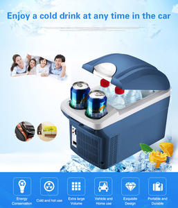 Réfrigérateur 8L pour voiture et usage domestique, réfrigérateur de camion 12v, <span class=keywords><strong>mini</strong></span> réfrigérateur pour soins de la peau 12V/DC 220V/AC - Product Image 6