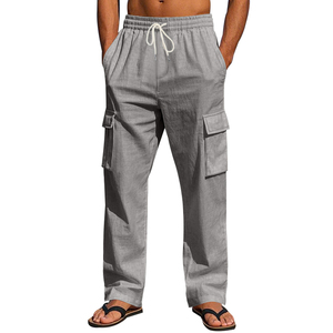 Salopettes <span class=keywords><strong>Homme</strong></span> les Plus Vendues : Amples, Décontractées, Légères et Respirantes – Pantalons <span class=keywords><strong>en</strong></span> <span class=keywords><strong>Lin</strong></span> pour <span class=keywords><strong>Homme</strong></span> - Product Image 5