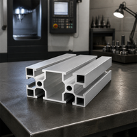 Produk Aluminium Industri Standar Eropa 4040, Rangka Akuarium Custom dengan Profil Aluminium 4040