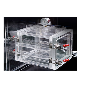 Scatola per Guanti in Acrilico con Deumidificazione Automatica |   Camera di Controllo Atmosferico e di Conservazione Sottovuoto per Laboratorio - Product Image 6