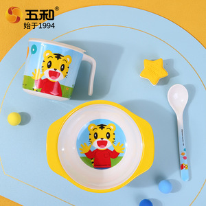 Doraemon Melamine Bowl For Kids Round Cartoon Design Food Grade Safe Dishware - Product Image 4