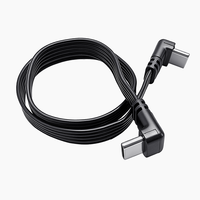 Cable de Extensión USB Tipo-C Angulado Multidireccional Personalizado, Cable Plano de Silicona para Transferencia de Datos y Carga Rápida