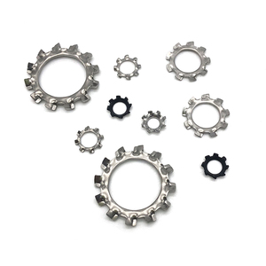 Tùy Chỉnh Nội Bộ Răng Sửa Chữa Máy Giặt Không Gỉ Mùa Xuân Thép Không Gỉ Starlock Stamping Gasket Đẩy Trên Người lưu giữ Đẩy Trên Sao Khóa Máy Giặt - Product Image 3