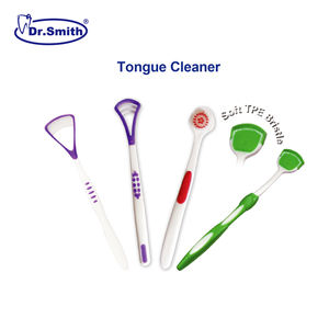 Strumento di pulizia della lingua di alta qualità approvato ISO CE strumento di pulizia della lingua in plastica e Silicone - Product Image 3