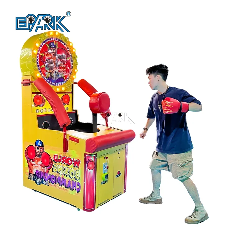 Popolare Luxury Boxing Arcade Sport Game Machine Juego De Boxeo Maquina De Boxeo gioco a gettoni della macchina da boxe in vendita