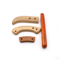 Servicio de Mecanizado CNC de Precisión Personalizado en Madera de Haya +/-0.1mm, Fabricación de Piezas de Madera de Alta Calidad, Asas para Muebles, Brochado