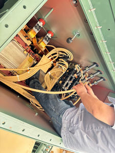หม้อแปลงไฟฟ้าแบบติดตั้งบนแท่นสามเฟส กำลังไฟ 2000 2500 3150 KVA 13200V ถึง 480V สำหรับพลังงานแสงอาทิตย์ ได้รับการรับรองมาตรฐาน UL จากโรงงานโดยตรง - Product Image 4