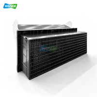 Fenêtre de ventilation d'admission d'air pour volailles en plastique personnalisée WUSEN |   Aérateur latéral pour poulailler avec grille
