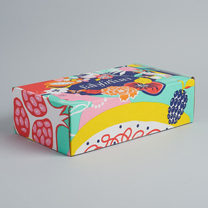 <strong>Custom</strong> Color Printed Private Logo Corrugated Paper Packaging Mailer Postal Shipping Box for Beauty - Product Image 2