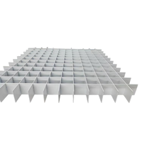 Grille de retour d'air HVAC moderne en aluminium à alvéoles pour centre de données, centre de calcul IA, ventilation thermique, durable et facile à installer