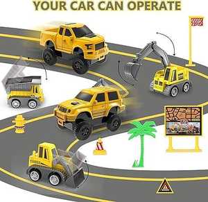 QS Wholesale Jouet miniature de haute qualité, série de wagons de train à roues métalliques à l'échelle <span class=keywords><strong>HO</strong></span> 1:87, Transporteur 40', 36', 51' - Product Image 5