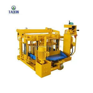 QMJ4-30 Moving block machine concrete mobile brick making machine price