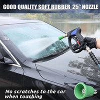 Pistolet de lavage de voiture électrique professionnel haute pression 4060 psi, pulvérisateur manuel en plastique durable E-wash GM070-RS