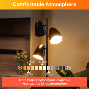 Lampadina <span class=keywords><strong>LED</strong></span> a Filamento Vintage Edison A19 CRI90 AC110-130V 220-240V 2700K 750 Lumen Vetro Satinato Base E26/E27 <span class=keywords><strong>Dimmerabile</strong></span> per Uso Residenziale - Product Image 4