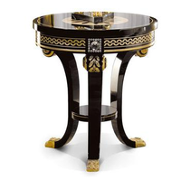 Console en bois massif de style européen, 100% fabriquée à la main, design classique traditionnel, meubles de salon antiques, hôtel, villa