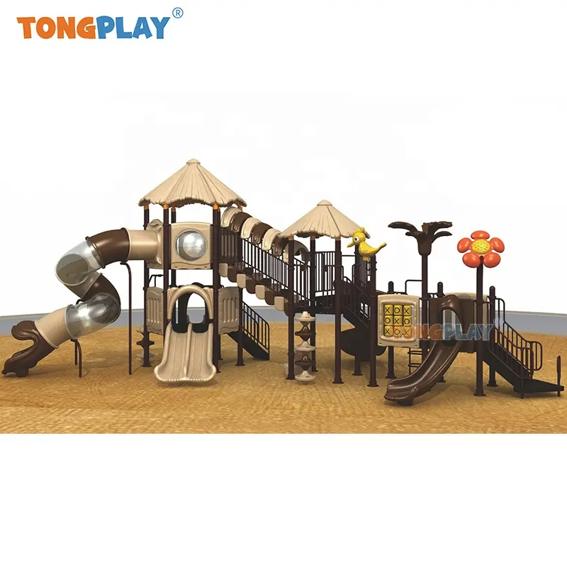 Tube Play Set Children Outdoor Playground Plastic Slide Children Toys Games Kids Outdoor Playground Equipment