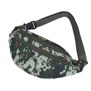 Bolso Bandolera Casual Impermeable de Poliéster con Cremallera, Riñonera Unisex para Hombro/Pecho/Cintura - Product Image 1