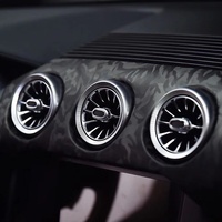 Éclairage d'ambiance à LED pour Turbine intérieure, éclairage d'ambiance 64 couleurs pour Ford Mustang 2015-2021