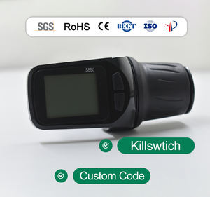 S886 başparmak Shifter E bisiklet bilgisayar elektrikli bisiklet aksesuarları için LCD ekran UART2 dijital kilometre kilometre sayacı - Product Image 1