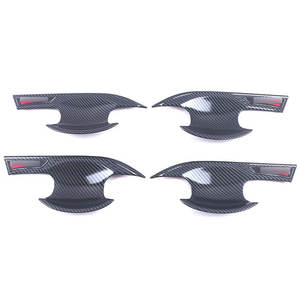 Cubiertas Decorativas para Manijas de Puerta en Imitación de Fibra de Carbono Cromado, Kit de Protección Exterior para Integra <span class=keywords><strong>2022</strong></span>, 1 Añ<span class=keywords><strong>o</strong></span> de Garantía - Product Image 2