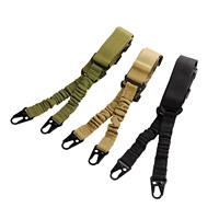 Accessoire de chasse pour sports de plein air, sangle de sécurité en nylon avec crochet en métal durable, sangle multifonctionnelle