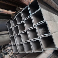 Tube carré et rectangulaire structurel ASTM A53 100*100*8mm (3.9*3.9*0.3") pour les grandes structures en acier