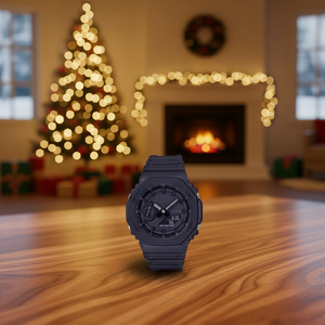 Montre de luxe à quartz résistante aux chocs, étanche, originale, série G, en acier inoxydable, pour plongée, GA-2100, cadran acrylique, 10 bars - Product Image 1