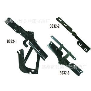 B032 1 2 3 Adjustable Foldable Headrest Hinge For <b>Sofa</b> Furniture Stainless Steel L Shape Modern Design - Product Image 2