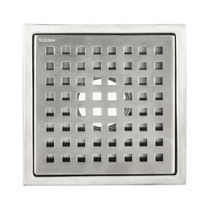 Desagüe de Piso para Baño, Cocina, Ducha, Inodoro, de Acero Inoxidable SUS 304, Superficie Pulida Moderna, 10cm 15cm - Product Image 1