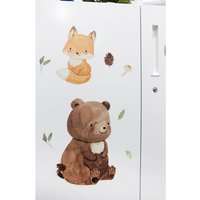 Autocollant mural personnalisé de grande taille, autocollant amovible imprimé en PVC, vinyle imperméable pour décoration intérieure, pour les murs des chambres d'enfants