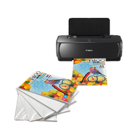 2026 panas berkilau tinggi Inkjet Cast Coated A3 kertas foto 190G 1-20 lembar/paket