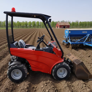 Mini Cargadora de Ruedas China HAIJU H140, Potencia Nominal 20kw, Capacidad de Elevación Máxima 350kg, Cargadora de Ruedas Pequeña de China para Granjas y Pastos - Product Image 6