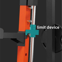 Équipement de musculation multifonctionnel pour la maison, rack à squats, barre de traction, poulie de puissance, machine Smith pour hommes et femmes, fitness