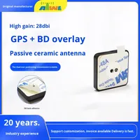 GPS rapide et précis + positionnement Beidou antenne en céramique à polarisation verticale 25*25*2mm prend en charge les applications multi-scénarios