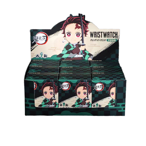 Set Originale 100% di 9 Pezzi Orologi da Polso Demon Slayer, Blind Box in PVC Scala 1/12, <span class=keywords><strong>Figure</strong></span> Anime Giapponesi di Tanjirou e <span class=keywords><strong>Nezuko</strong></span>, Giocattoli Unisex per Bambini - Product Image 1