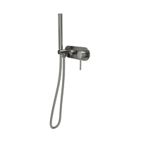 Robinet de douche encastré mural en acier inoxydable 304 avec mitigeur de douche chromé à 2 fonctions