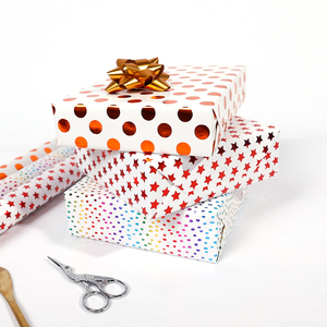 2025 Gift Wrapping Paper 43*300 cm Wrapping Paper Packaging 3 Rolls a <b>Set</b> - Product Image 2