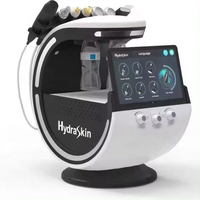 Prix d'usine 7 en 1 Appareil de soin du visage intelligent Ice Blue Plus Hydra Oxygen Nettoyage du visage Professionnel 2ème génération Hydrodermabrasion