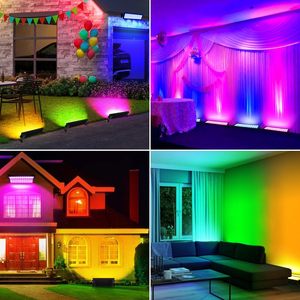 144 wát LED giai đoạn rửa thanh RGB tường thông minh máy giặt không thấm nước DJ đèn với ứng dụng và điều khiển từ xa cho lễ hội Wedding party chiếu sáng - Product Image 6