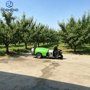 Pulverizador Agrícola de Alta Presión de Tres Ruedas, Tipo Montable, Bomba <span class=keywords><strong>Insecticida</strong></span> para Huertos y Árboles Frutales, Motor de Gasolina/Diésel, Tanque de 600L - Product Image 3